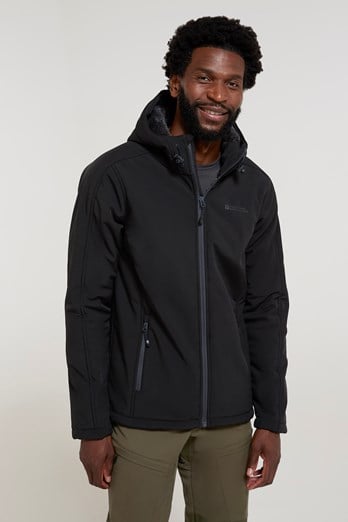Arctic II Mens Softshell Jet Black