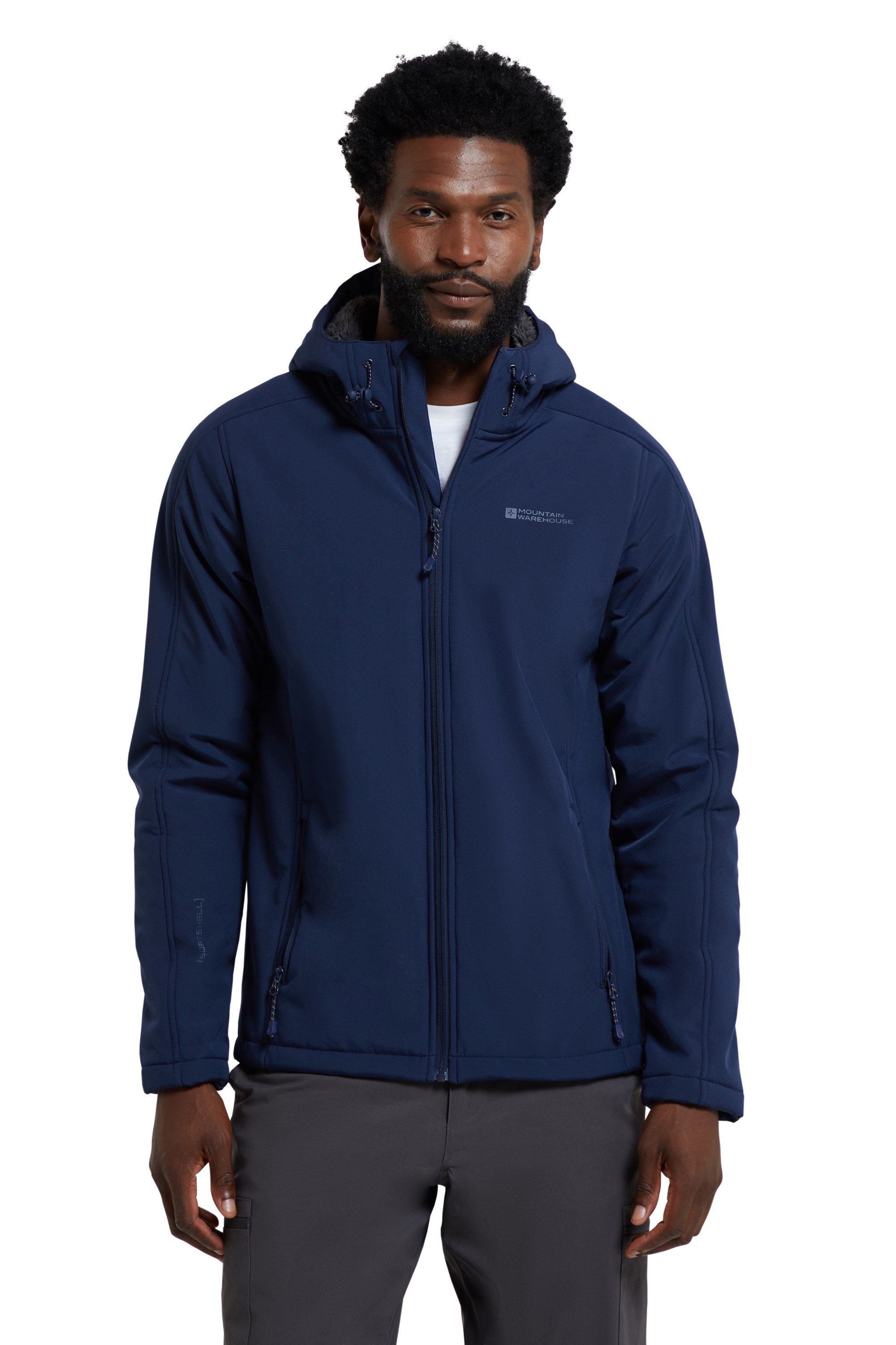 Mountain Warehouse Men s Arctic II Softshell Jacket Water