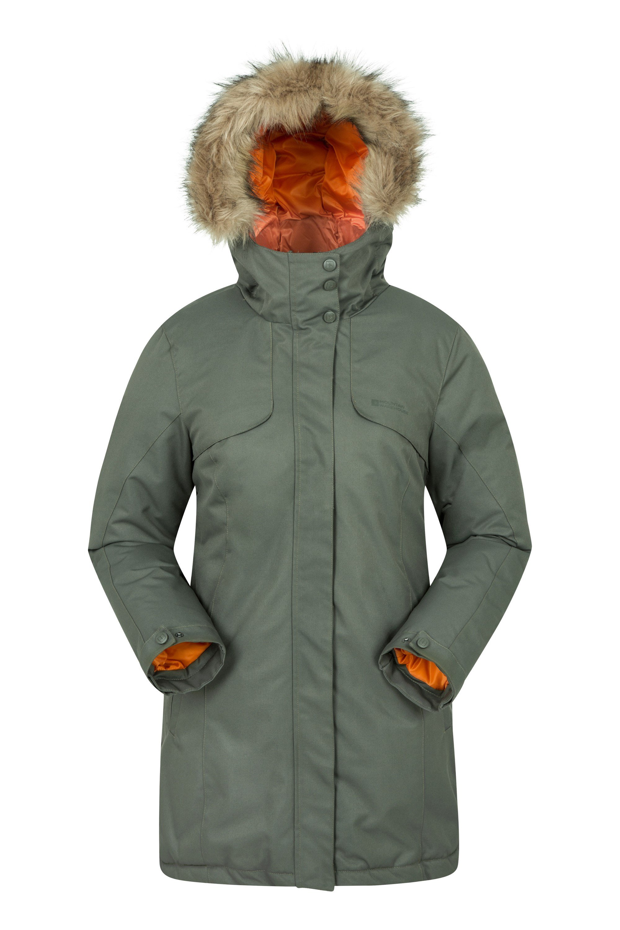 womens jacket with fur hood