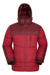 Polar Expedition Herren Daunen-Jacke Rot