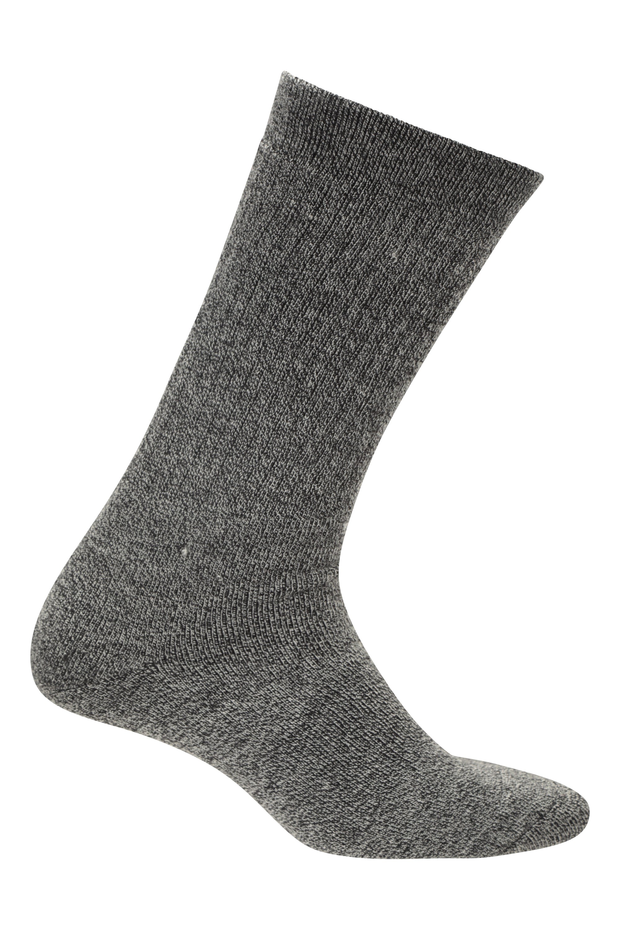 Melange Mens Hiking Socks - Grey