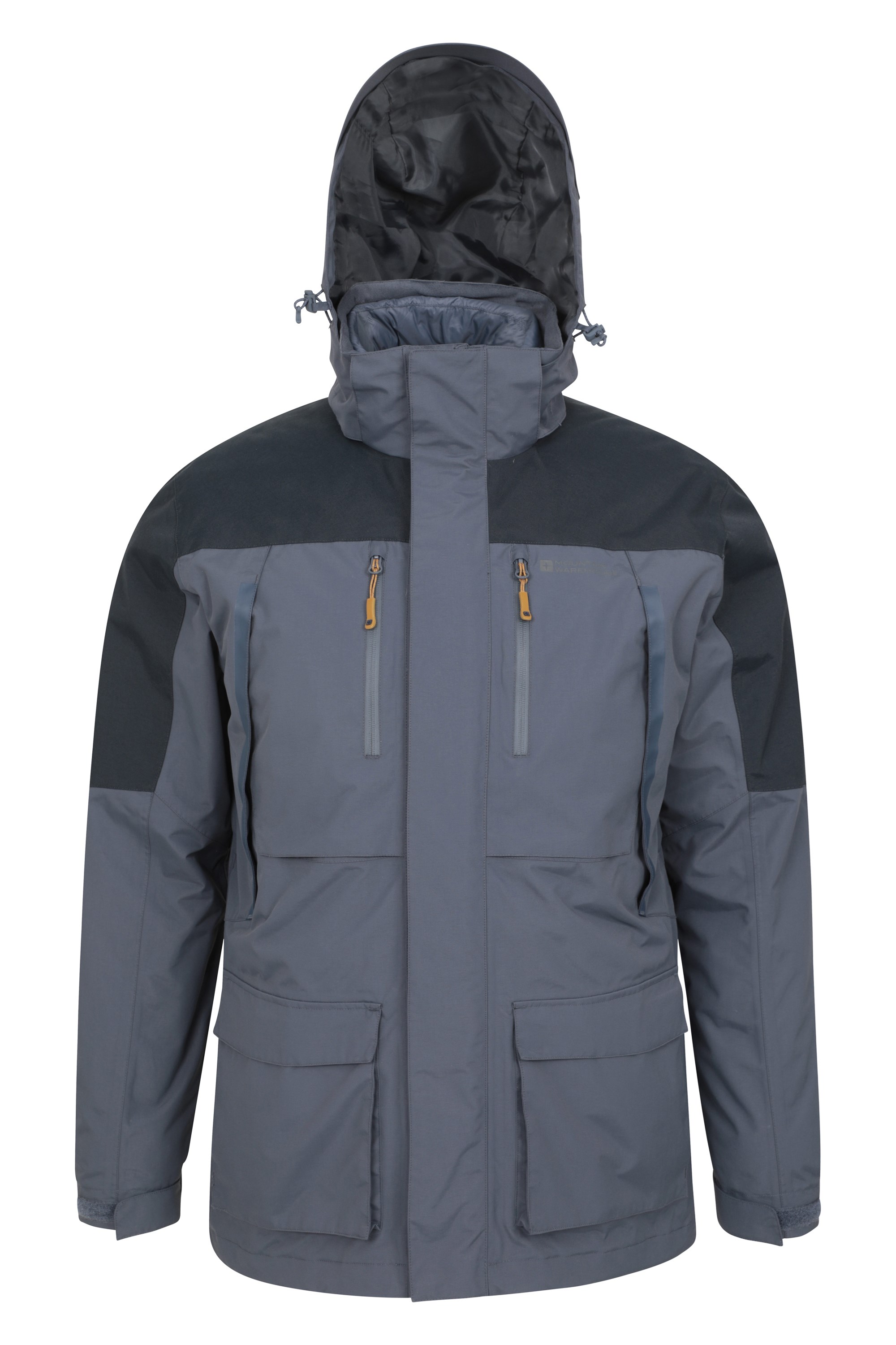 Mountain Warehouse Correspondent Mens Down Padded 3 In 1 Jacket Blue