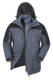 Correspondent Mens Down Padded 3 In 1 Jacket