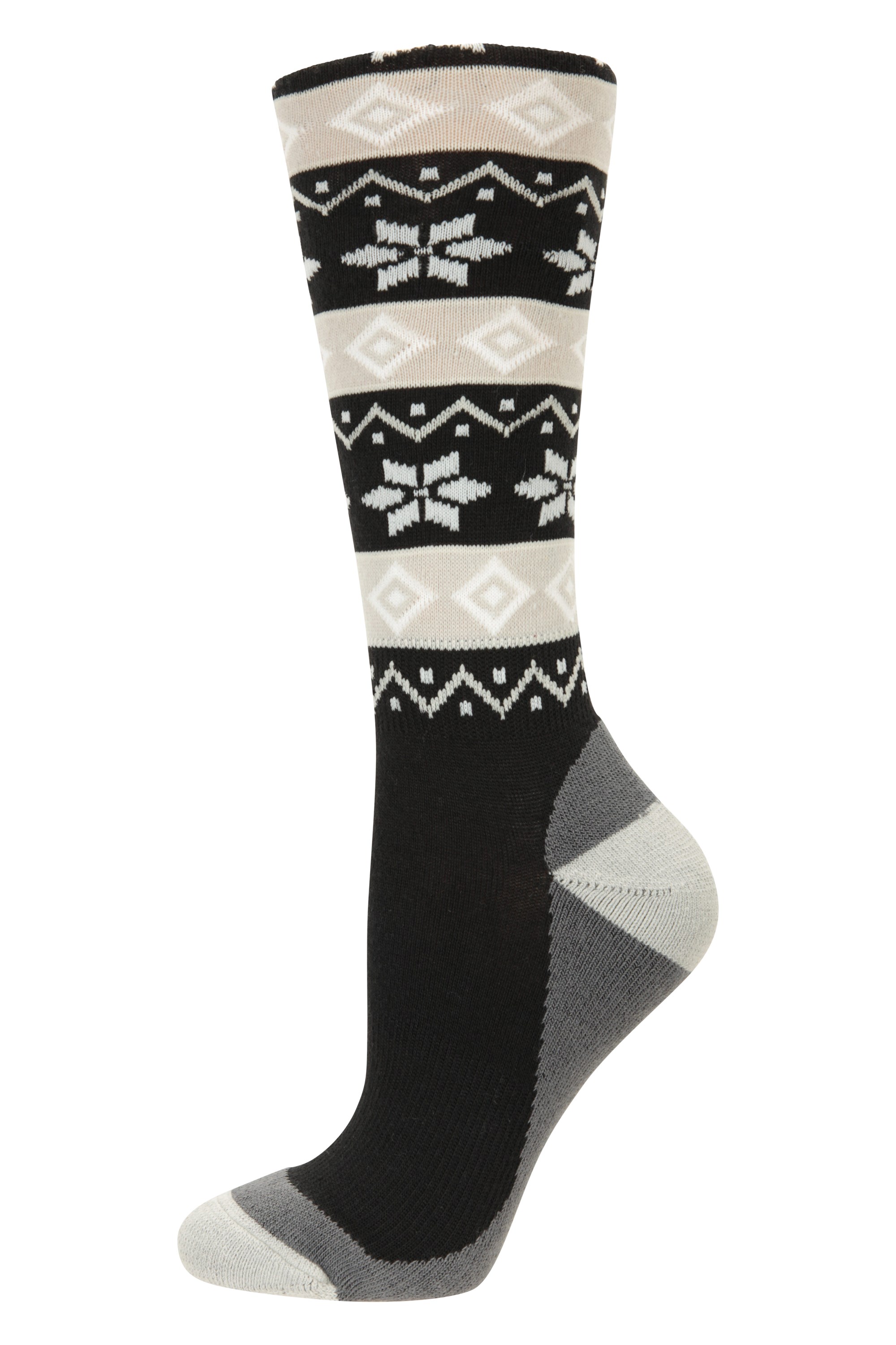 Mountain Warehouse Wms  Womens Welly Socks Quick Wicking In Black One Size 