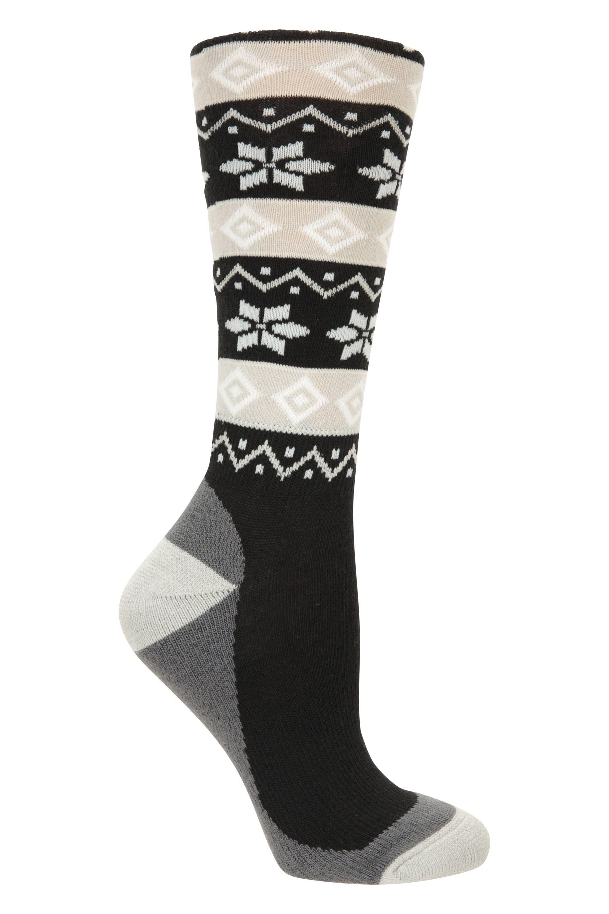 Mountain Warehouse Ski Kids Socks Embroidery Tube Socks Warm Winter Socks