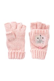 Fox Knitted Kids Gloves