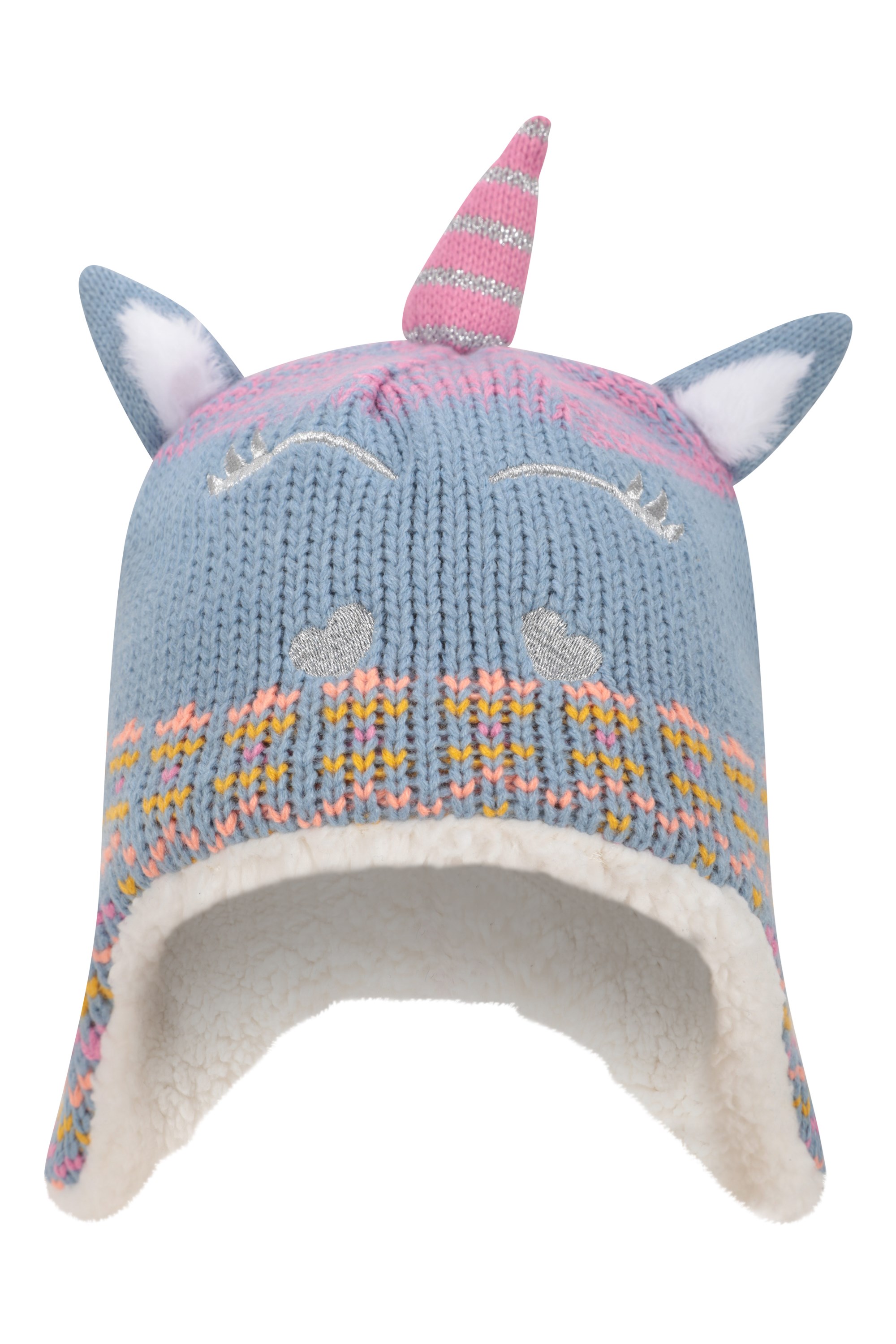 Warm Hat for Boys & Girls Mountain Warehouse Unicorn Kids Hat 