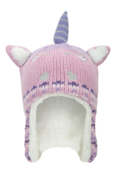 Kids Unicorn Hat - Pink