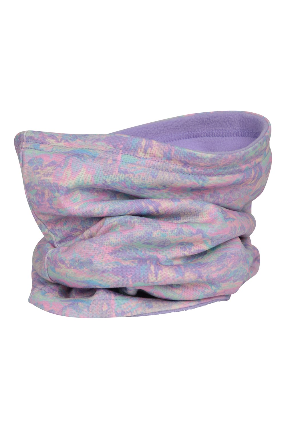Mountain Warehouse Kids Neck Gaiter Childrens Printed Fleece Lined Neck Warmer - Picture 20 of 34