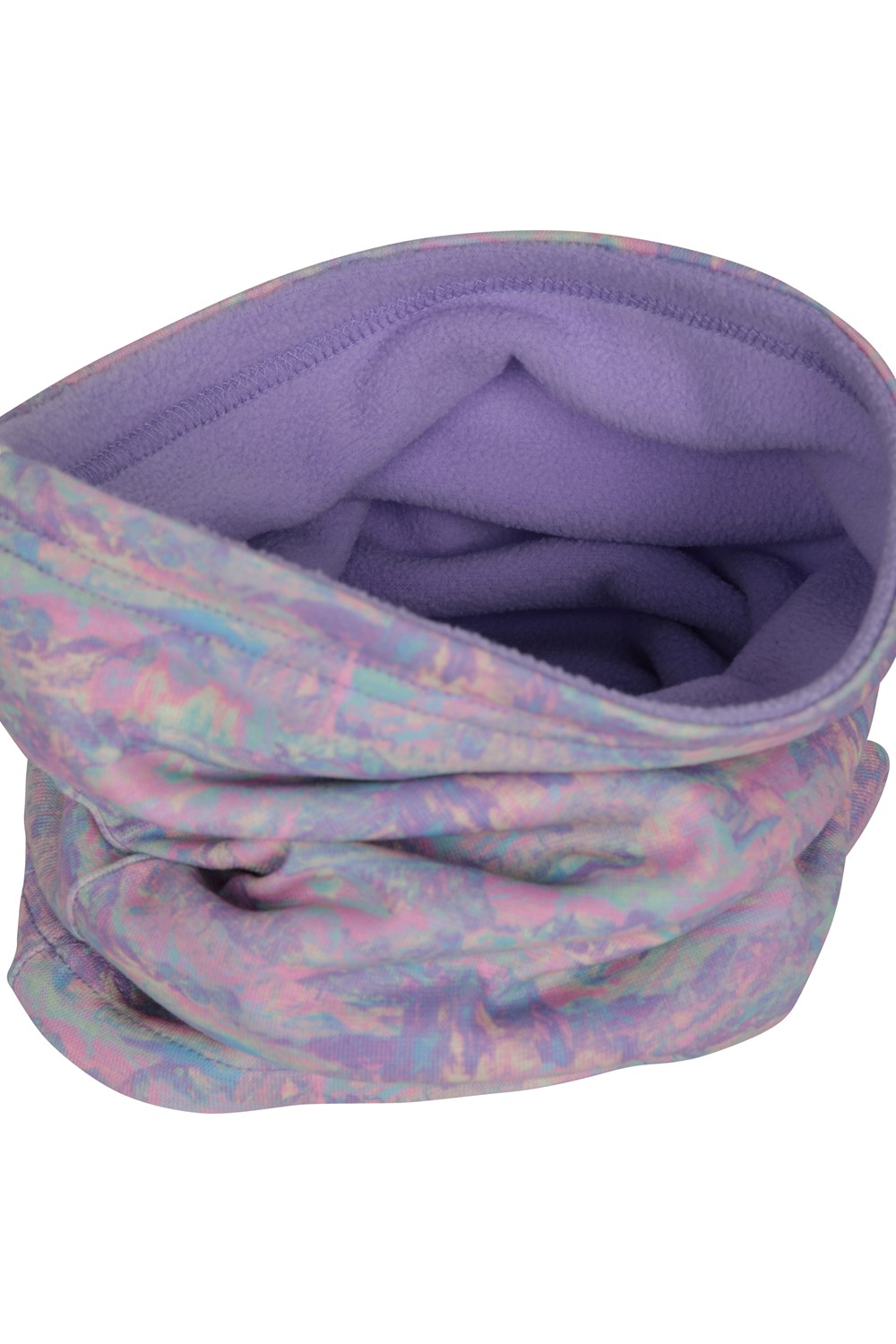 Mountain Warehouse Kids Neck Gaiter Childrens Printed Fleece Lined Neck Warmer - Picture 21 of 34