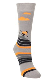 Kids Ski Socks Orange