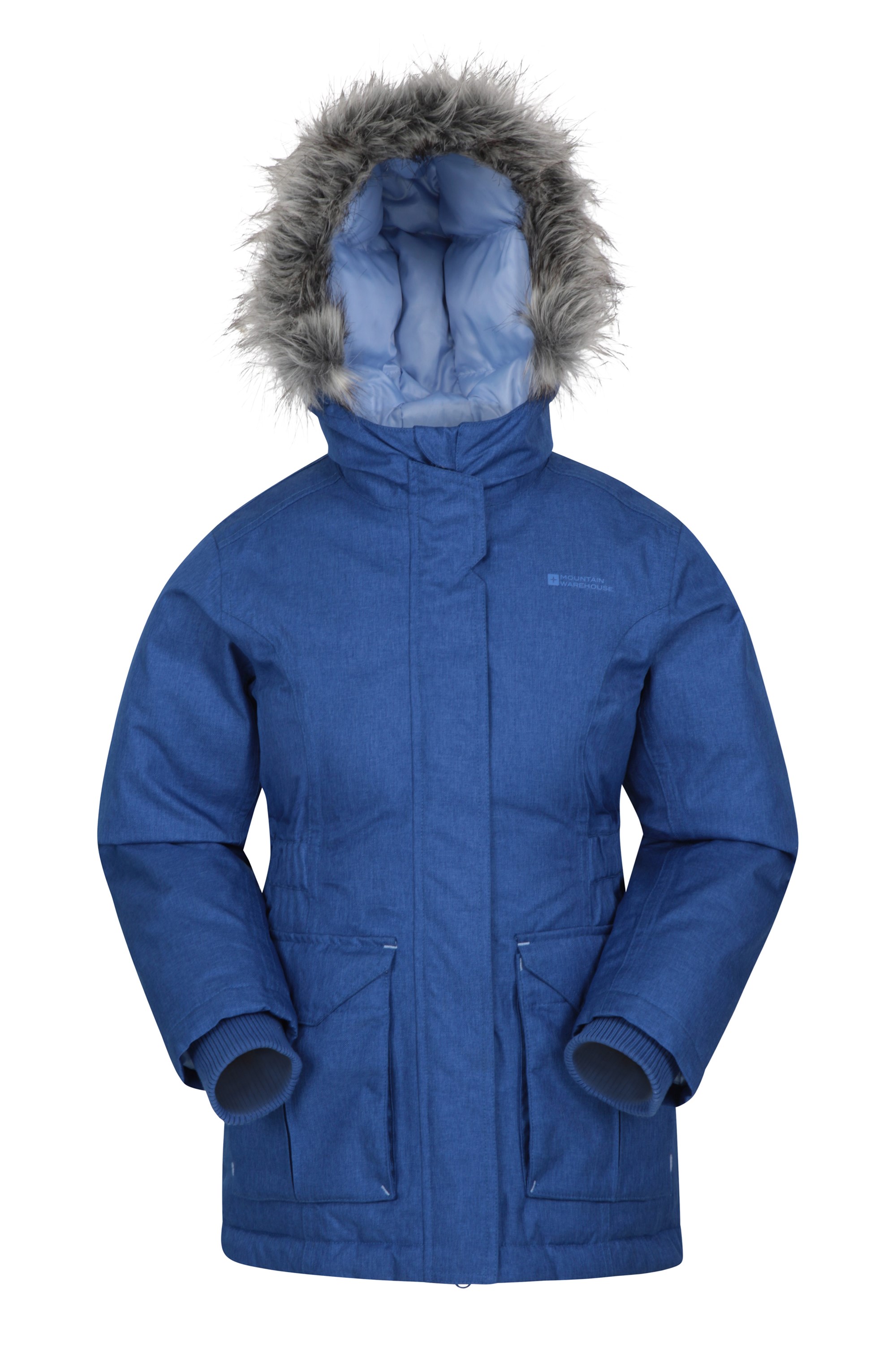 Mountain Warehouse Freeze Over Kids Down Padded Jacket Blue