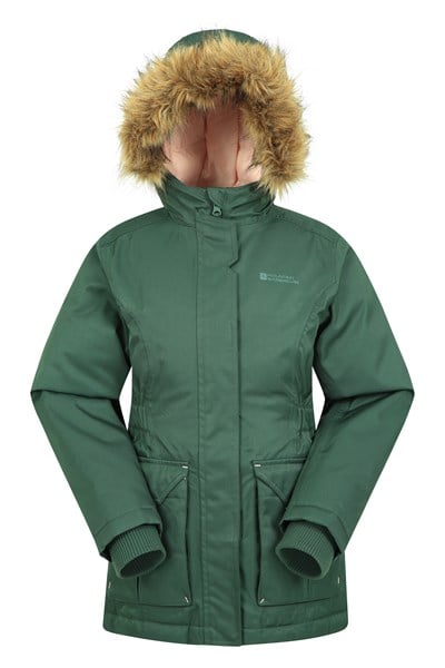 Freeze Over Kids Down Padded Jacket - Green