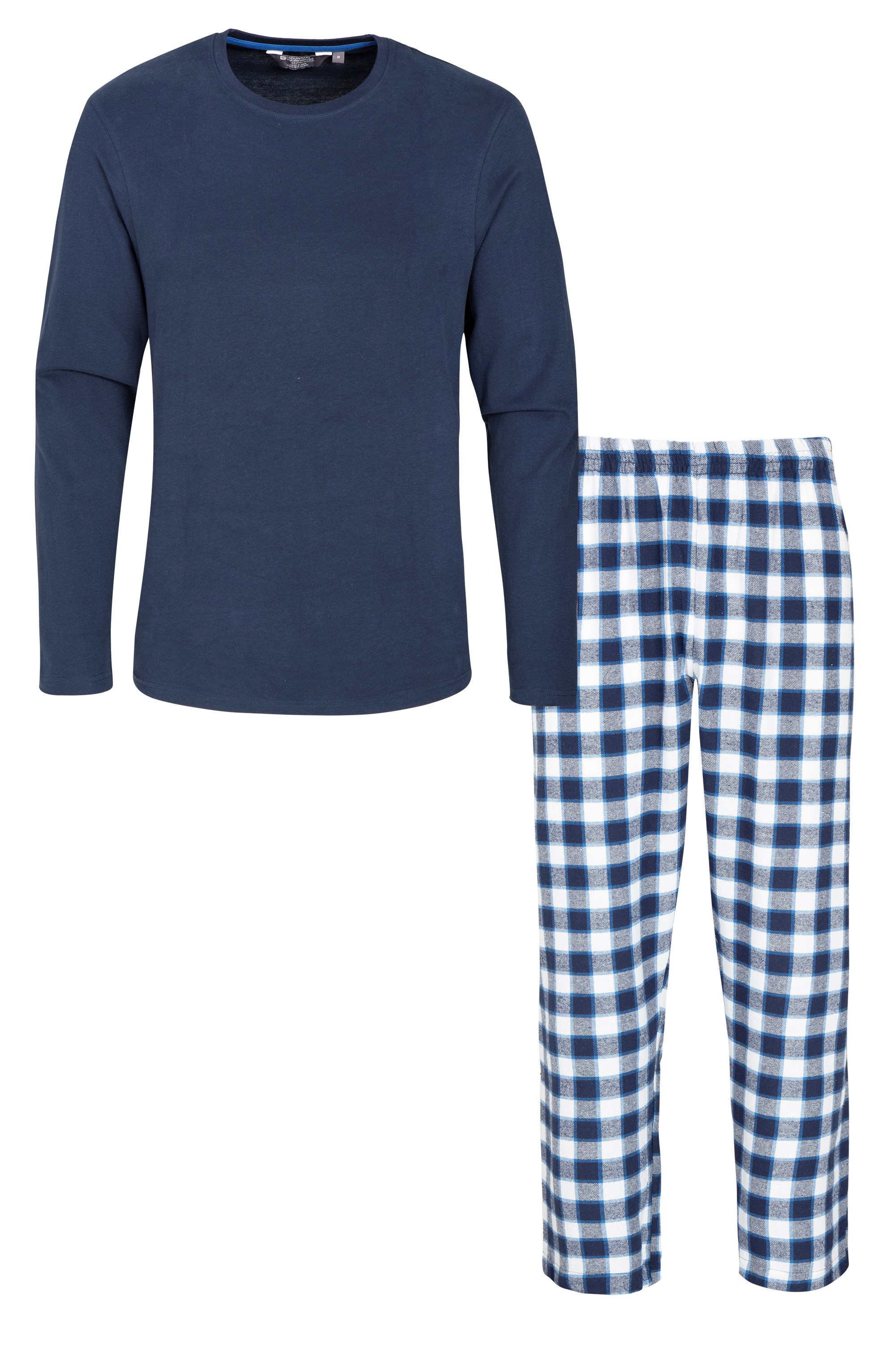 Set de pyjama Hommes Flannel - Bleu