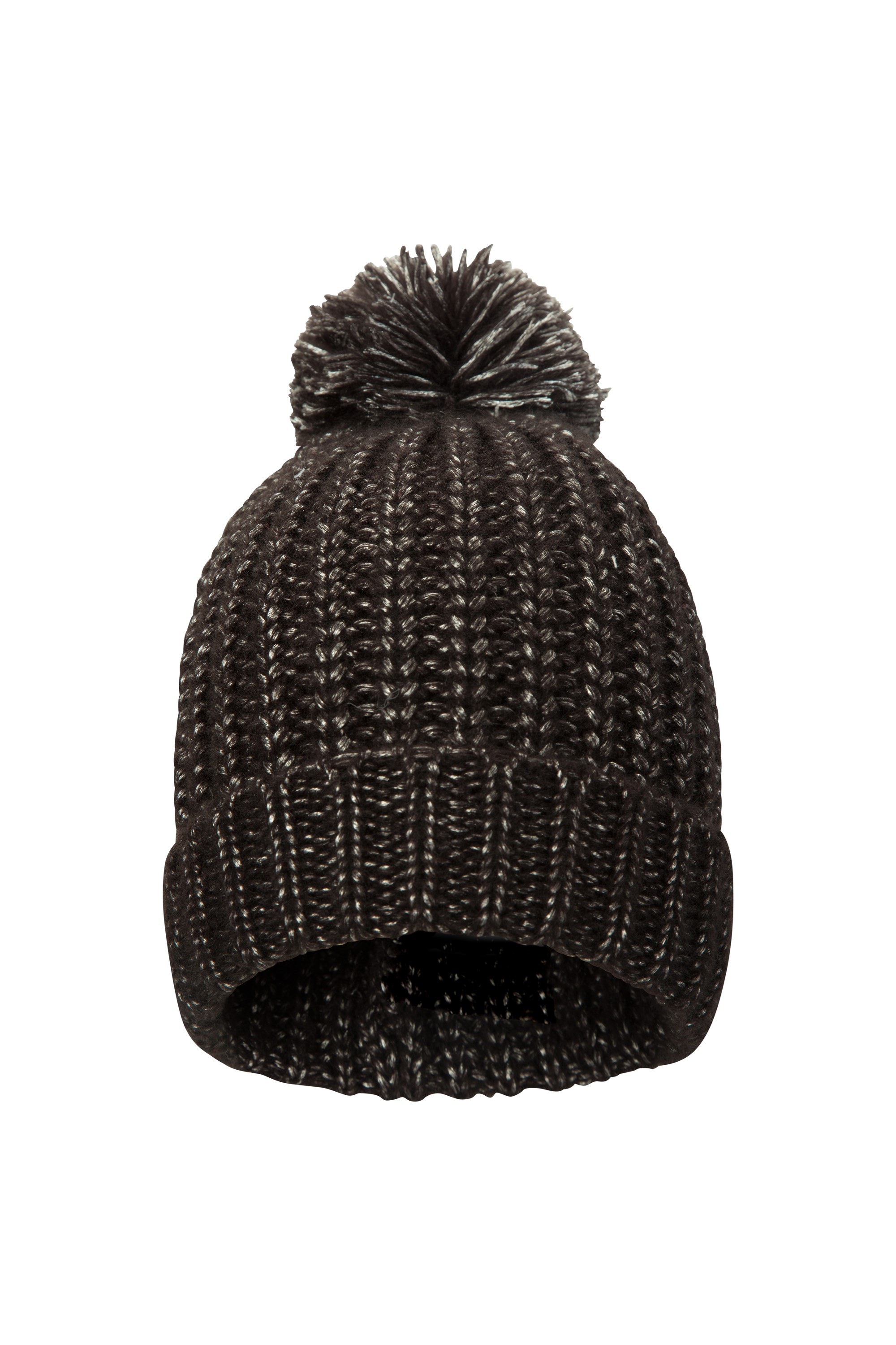 Warm Winter Hat Mountain Warehouse Metallic Kids Pom Pom Beanie