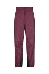 Gravity Mens Ski Pants - Short Length Burgundy