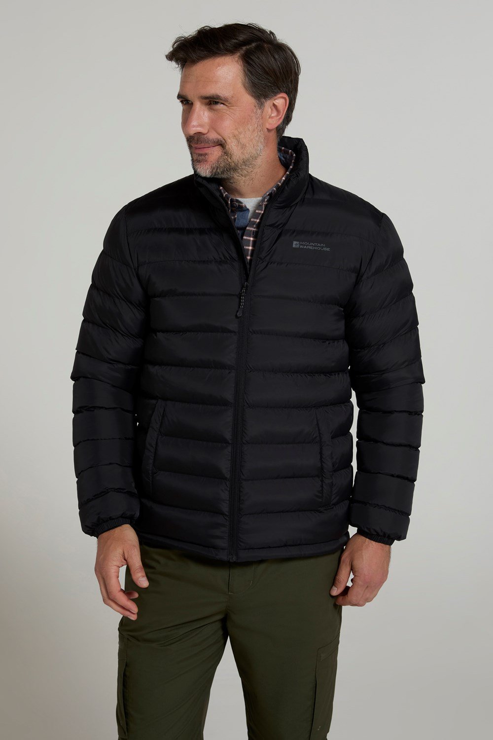 Mountain Warehouse Herren Wattierte Jacke Wasserabweisend Puffer Winter Warm Mäntel - Bild 7 von 57