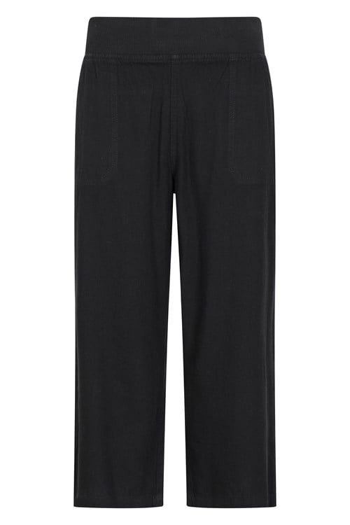 Brglopf Womens Cotton Twill Cargo Capris Hiking Pants Lightweight Outdoor  Athletic Capri Summer Casual Travel Cropped Trousers with 6  Pockets(Black,S) 