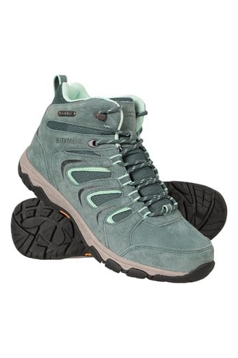 Aspect Extreme Womens Waterproof IsoGrip Walking Boots Pale Green