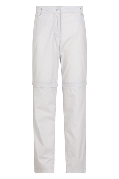 Quest Womens Zip-Off Trousers - Short Length - Grey