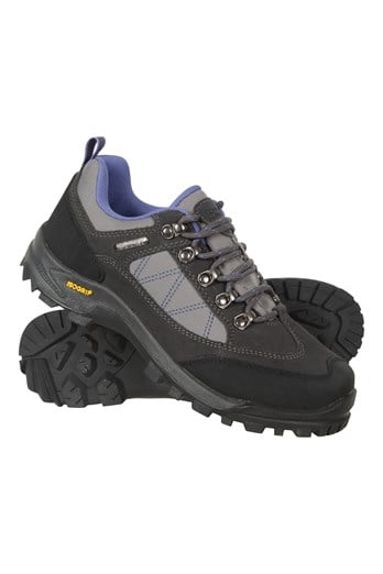 Storm Extreme Womens Waterproof Iso-Grip Walking Shoes Grey