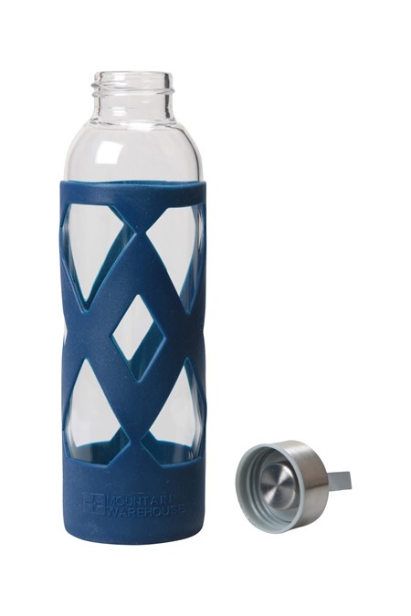 Glass Bottle with Silicone 550ml | Mountain Warehouse CA