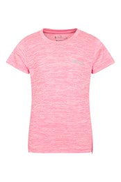 Plain Field Mädchen T-Shirt Rosa