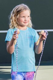 Plain Field Girls Tee Teal