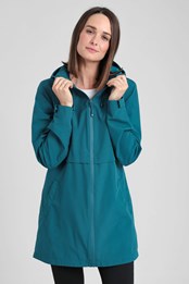 Hilltop Womens Waterproof Jacket Blue