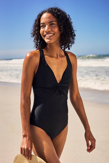 Maldives Womens Slimming Swimsuit Black