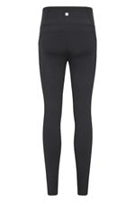 Mountain Warehouse Breathe & Balance High Waisted Womens Leggings - Soft Ladies  Tights, Brushed Bottoms, Full Length, Pockets - Best for Sports, Gym &  Walking Black 8 : : Fashion