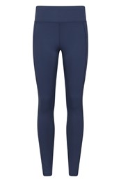 Blackout High Waisted Womens Leggings Navy