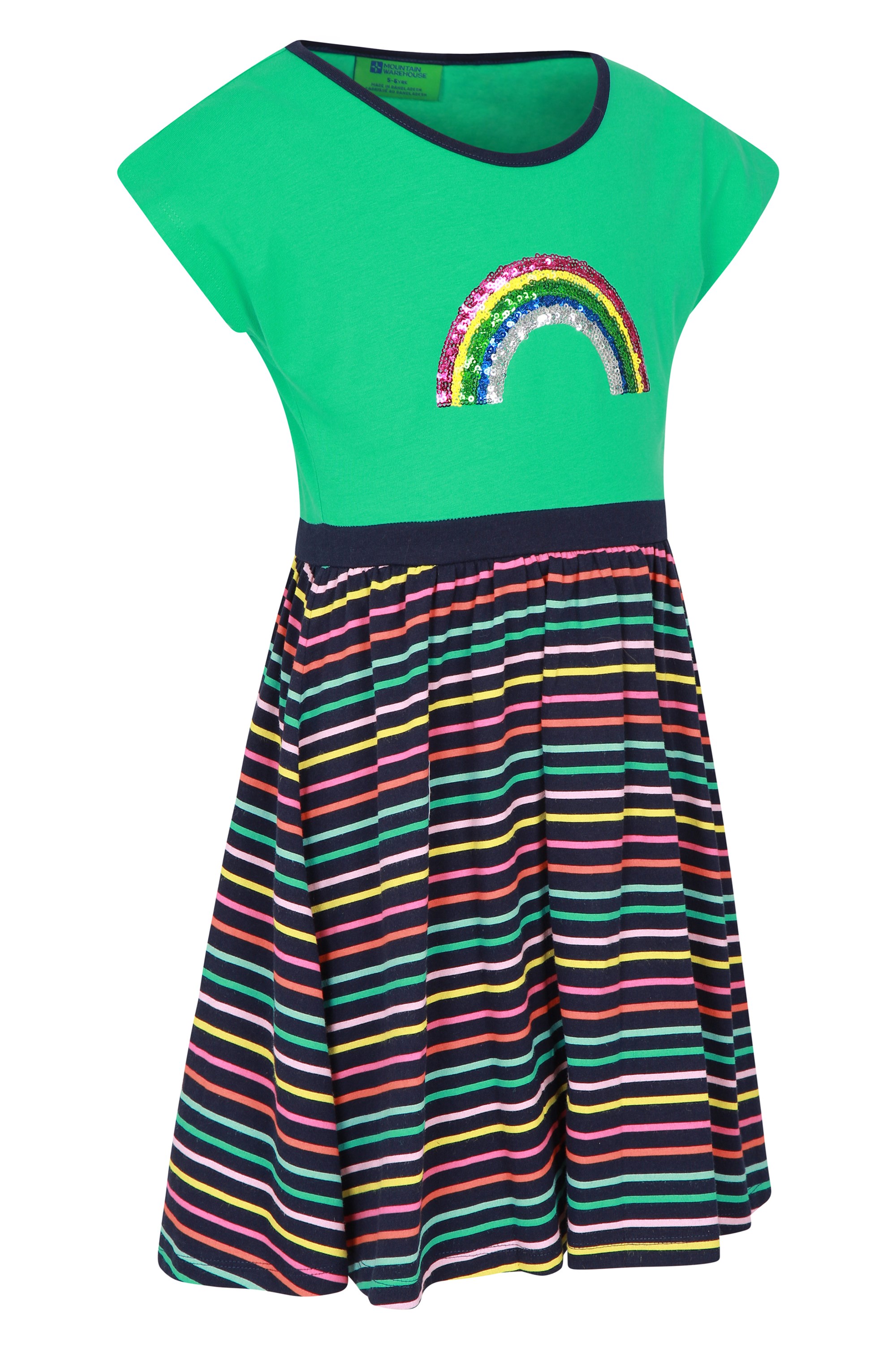 Mountain Warehouse Poppy Girl Dress Beach Lightweight Kids Spring Clothing