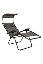 Składane krzesło z osłoną przeciwsłoneczną