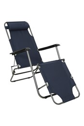 Sunlounger Folding Chair Navy