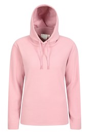 Sycamore Womens Fleece-Hoodie Pale Pink