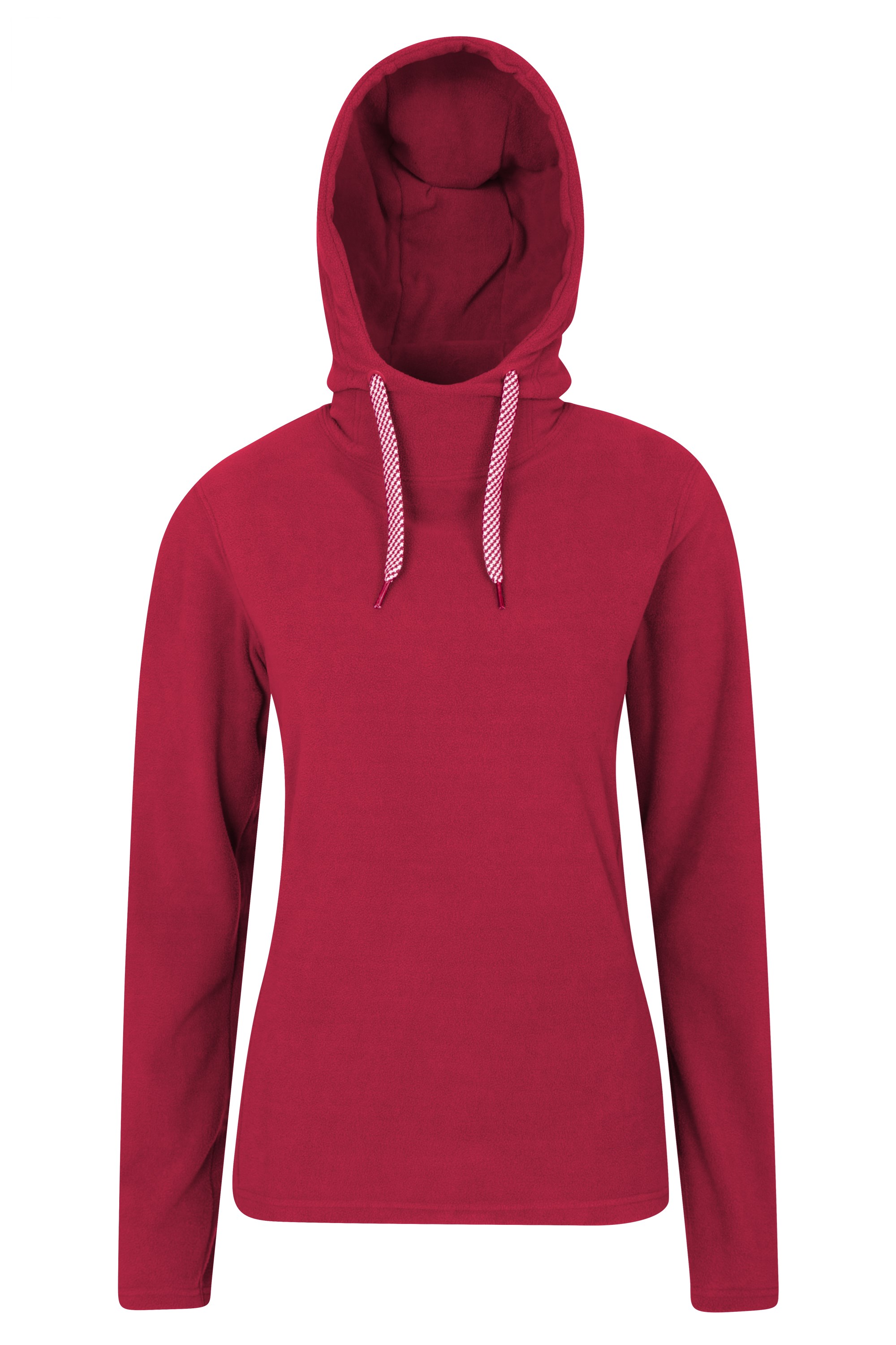 Sycamore Womens Fleece-Hoodie - Red