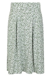 Waterfront Womens Jersey Skirt Light Khaki