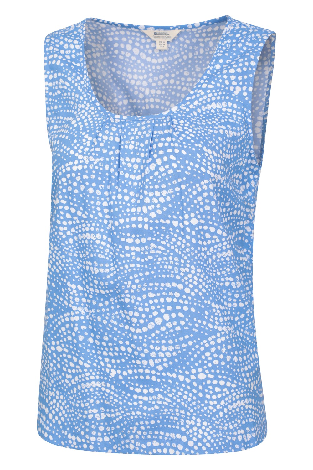 Mountain Warehouse Womens Orchid Printed Vest Ladies Cotton Summer Tank Top - Picture 20 of 72
