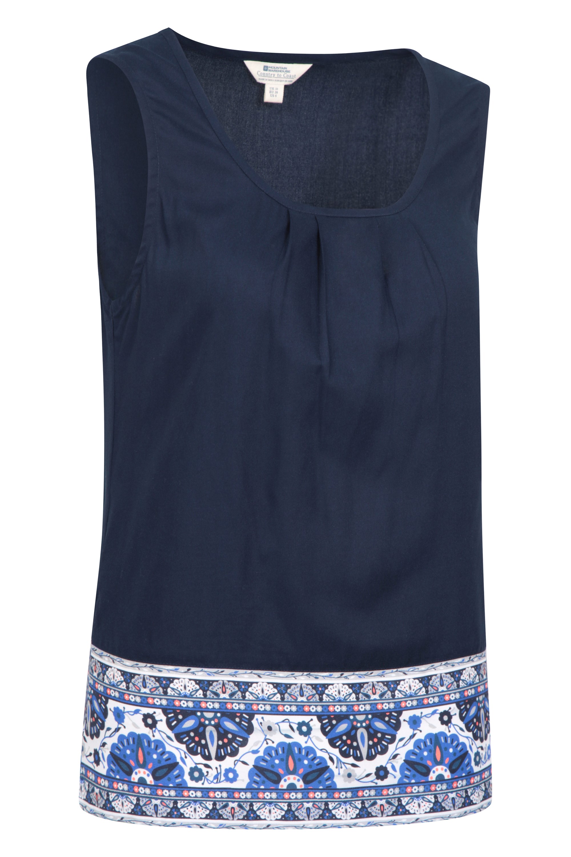 Orchid Printed Womens Tank Top