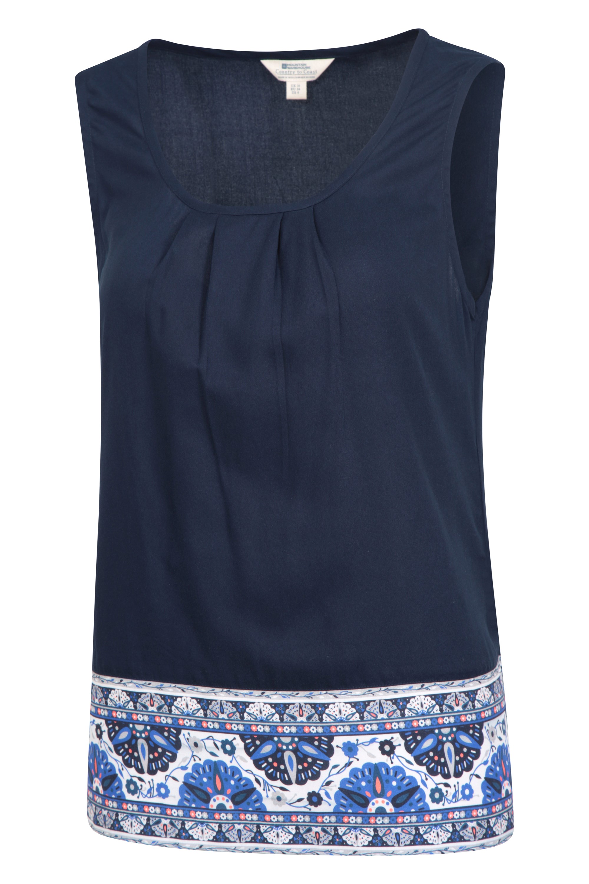 Orchid Printed Womens Tank Top