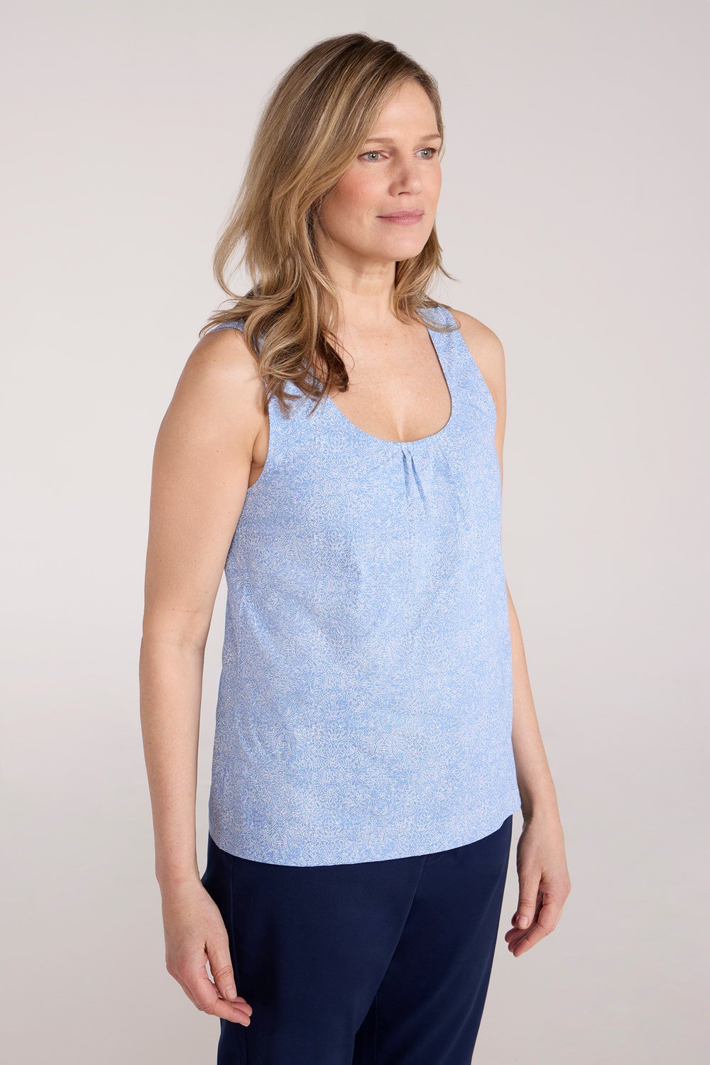 Mountain Warehouse Womens Orchid Printed Vest Ladies Cotton Summer Tank Top - Picture 51 of 72