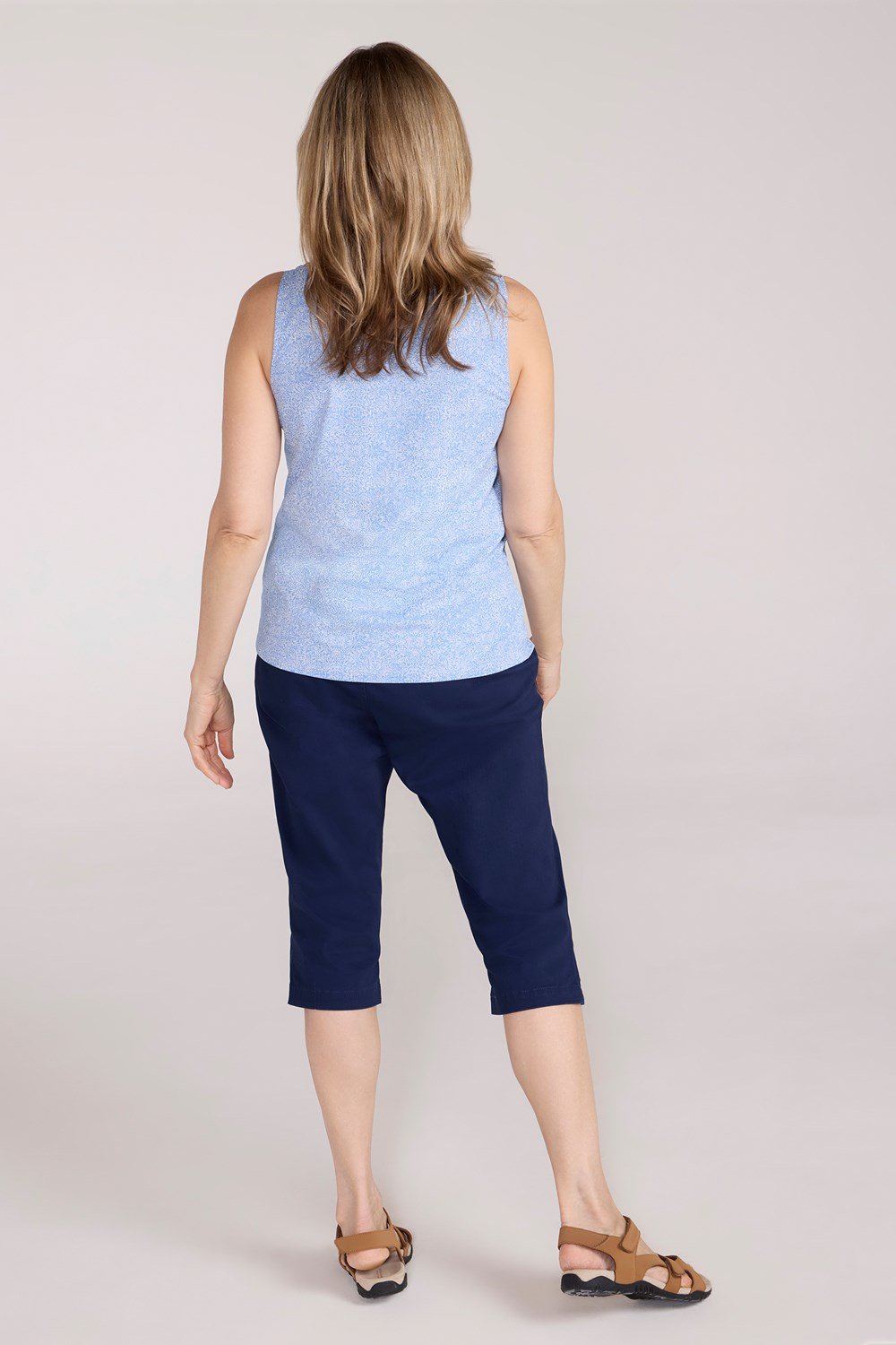 Mountain Warehouse Womens Orchid Printed Vest Ladies Cotton Summer Tank Top - Picture 55 of 72