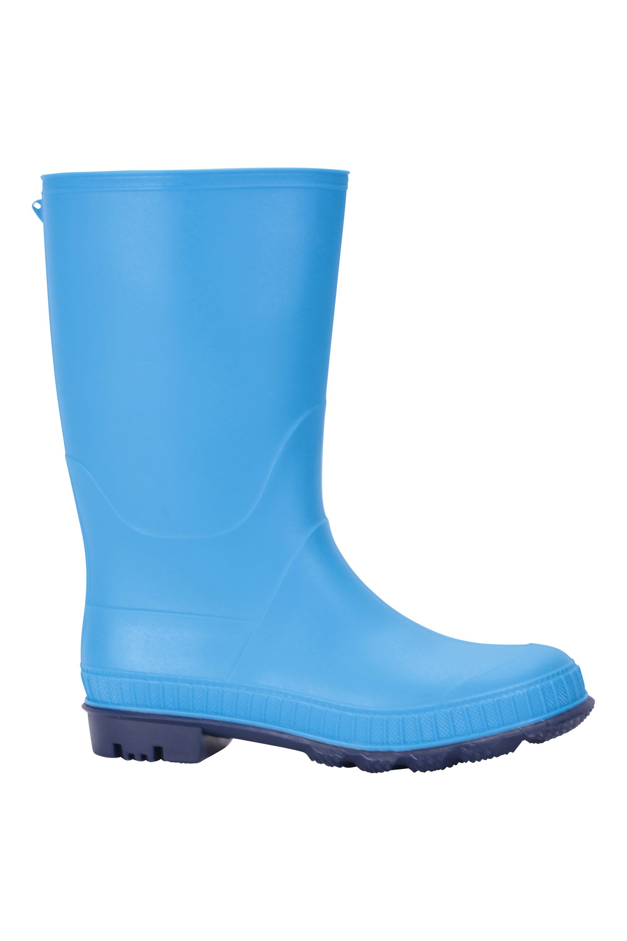 Plain Kids Rain Boots - Blue