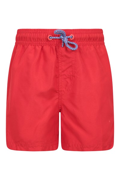 Aruba Kids Swim Shorts - Red