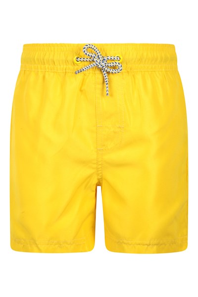 Aruba Kids Swim Shorts - Yellow
