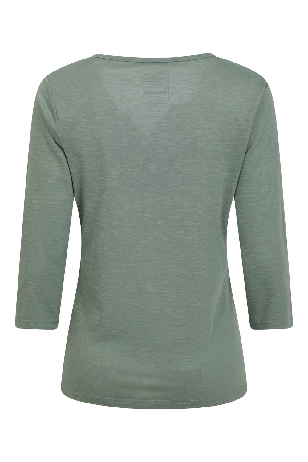 Mountain Warehouse Paphos Ladies Top UV Protect Breathable ¾ Sleeve Button Top - Picture 46 of 66