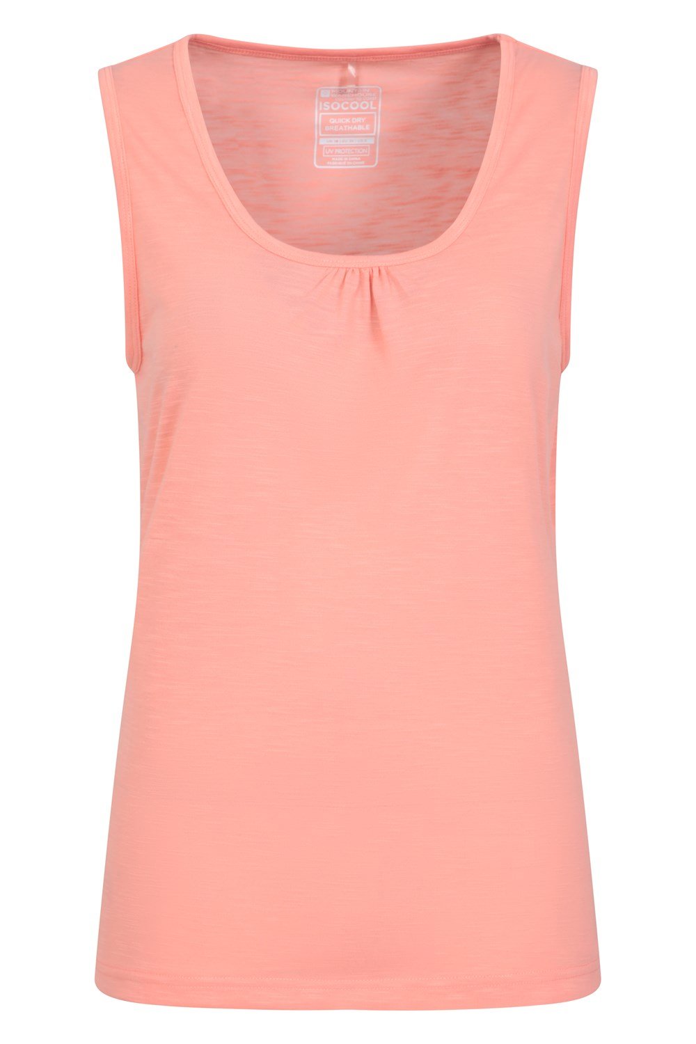 Mountain Warehouse Womens Agra Slub Vest Lightweight Summer Tank Top Ladies Tee - Picture 13 of 48