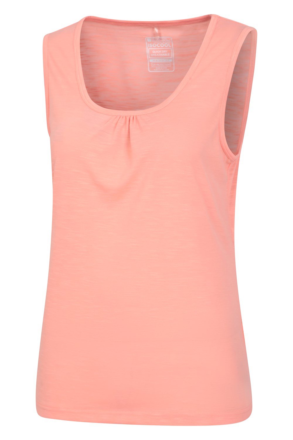 Mountain Warehouse Womens Agra Slub Vest Lightweight Summer Tank Top Ladies Tee - Picture 17 of 48