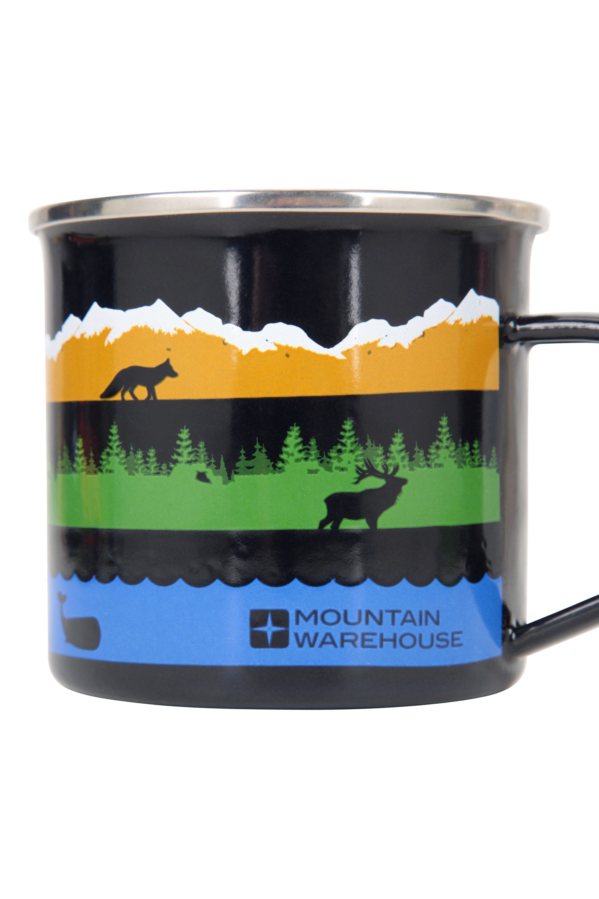 Wildlife Enamel Mug 